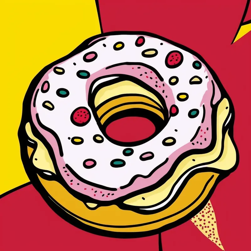 Tshirt Design Retro Pop Art