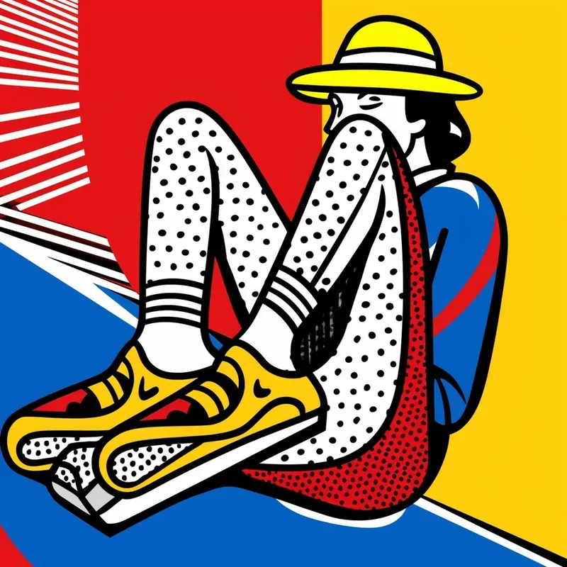 Tshirt Design Retro Pop Art