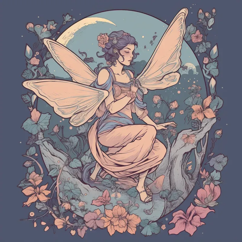 Tshirt Whimsical Nouveaus