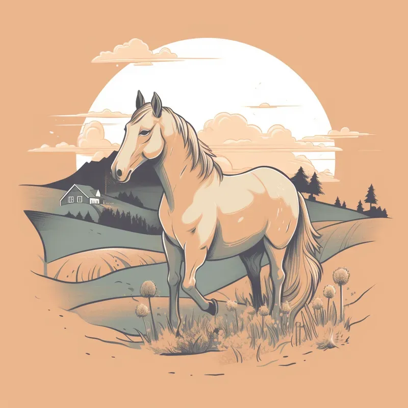Tshirt Design Serene Sketches
