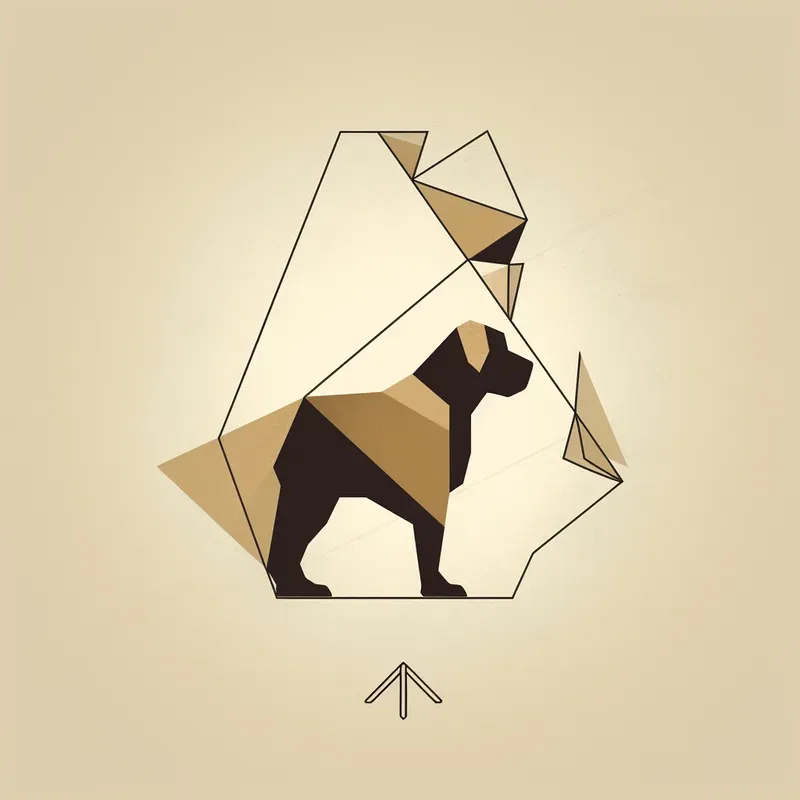 Polygon Minimal Tshirt Logo Designs