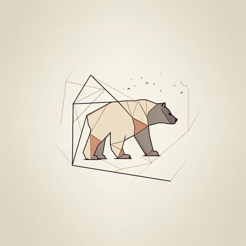 Polygon Minimal Tshirt Logo Designs