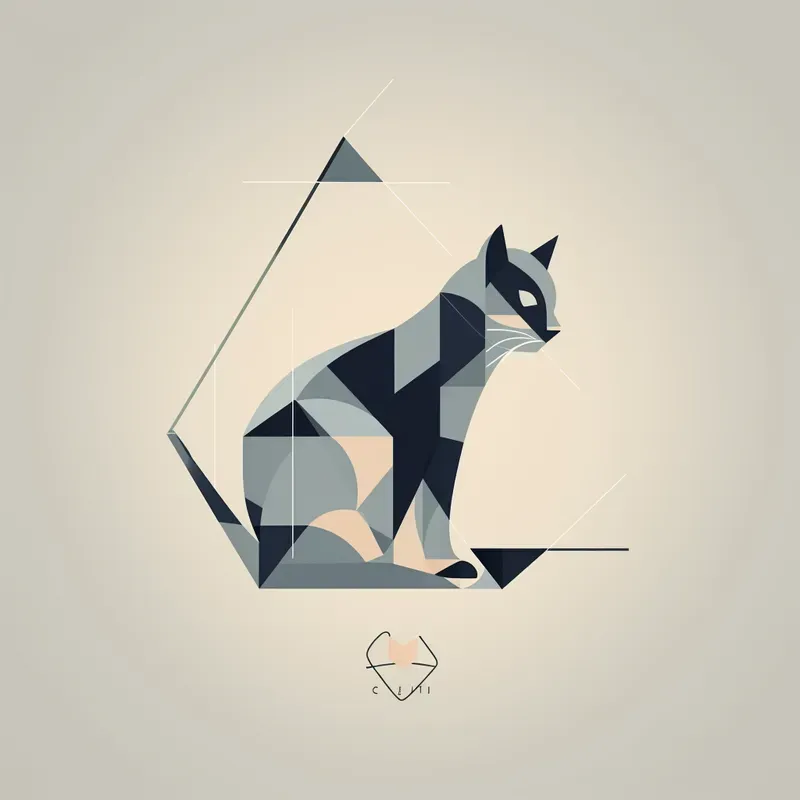 Polygon Minimal Tshirt Logo Designs