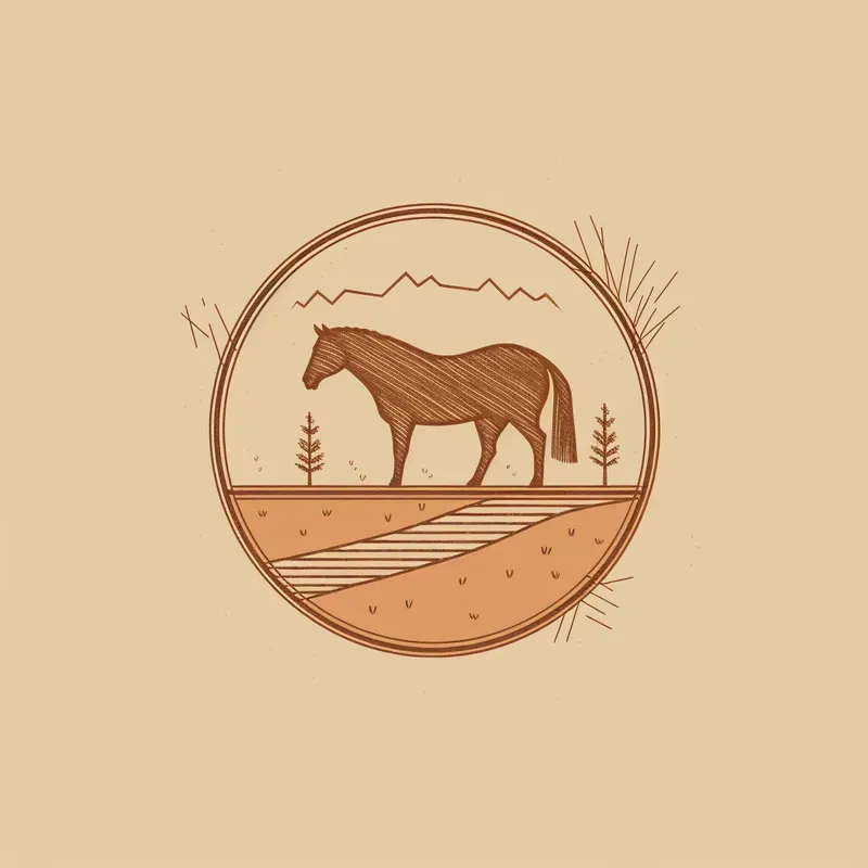Rustic Minimal Tshirt Logo Designs
