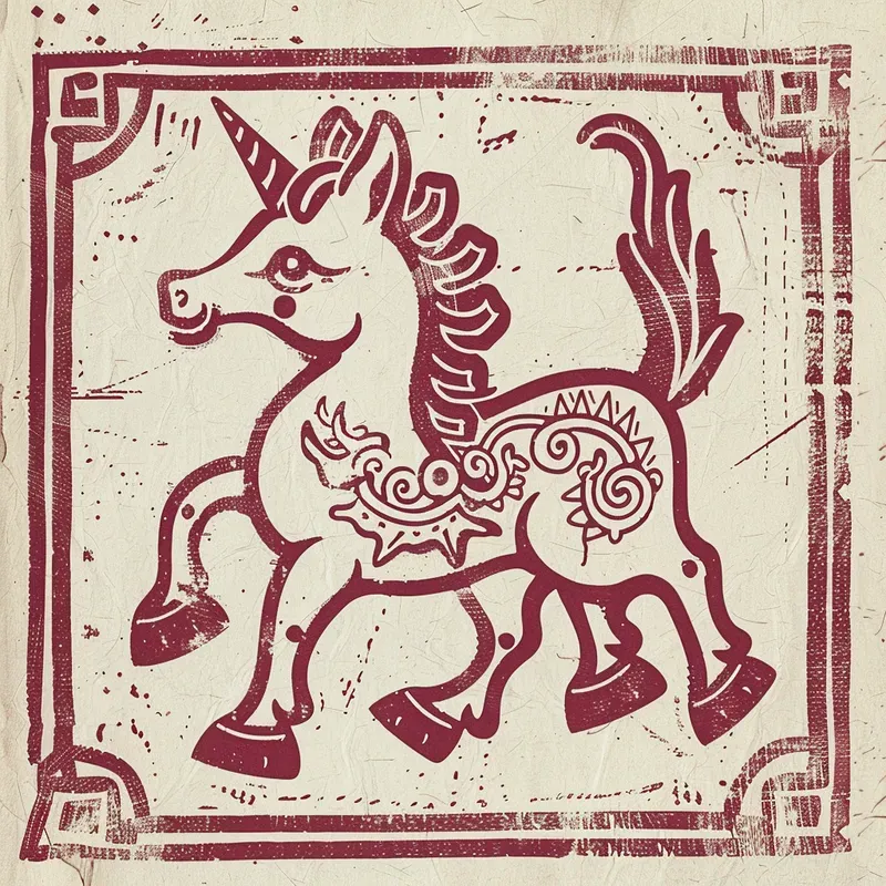 Chinese Vintage Stamp Designs