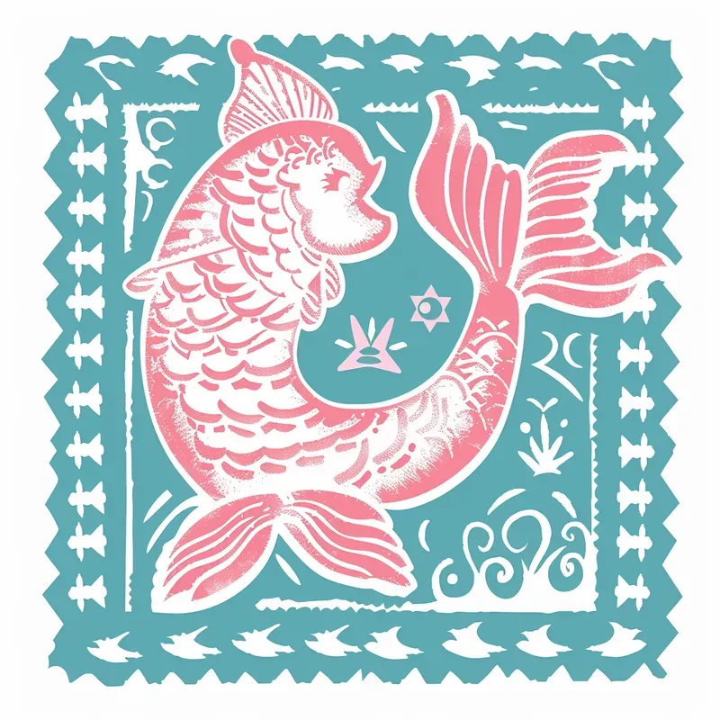 Chinese Vintage Stamp Designs