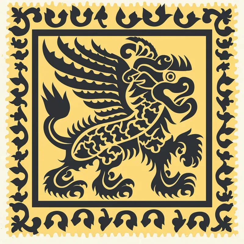 Chinese Vintage Stamp Designs
