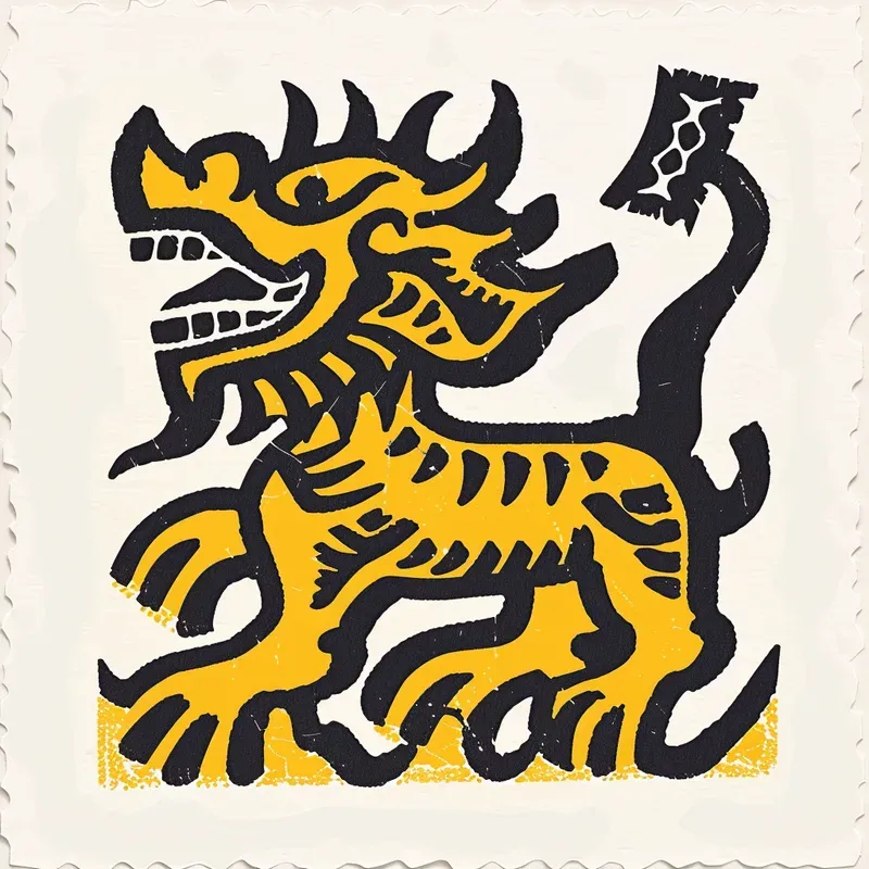 Chinese Vintage Stamp Designs