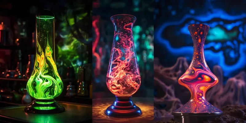 Trippy Lava Lamps generated by undefined