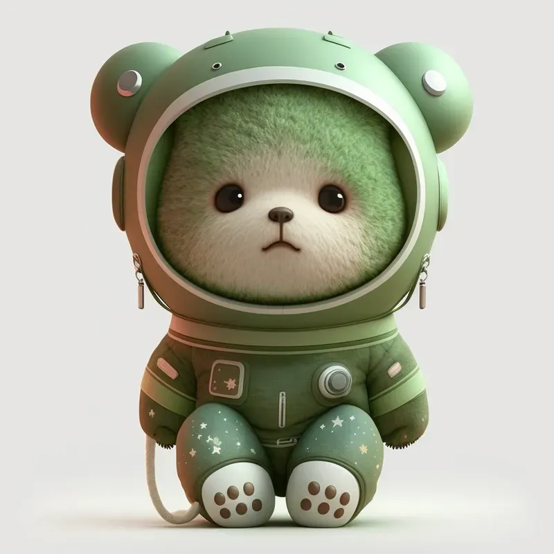 Cute 3D Character Designs