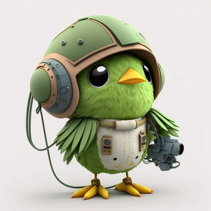 Cute 3D Character Designs