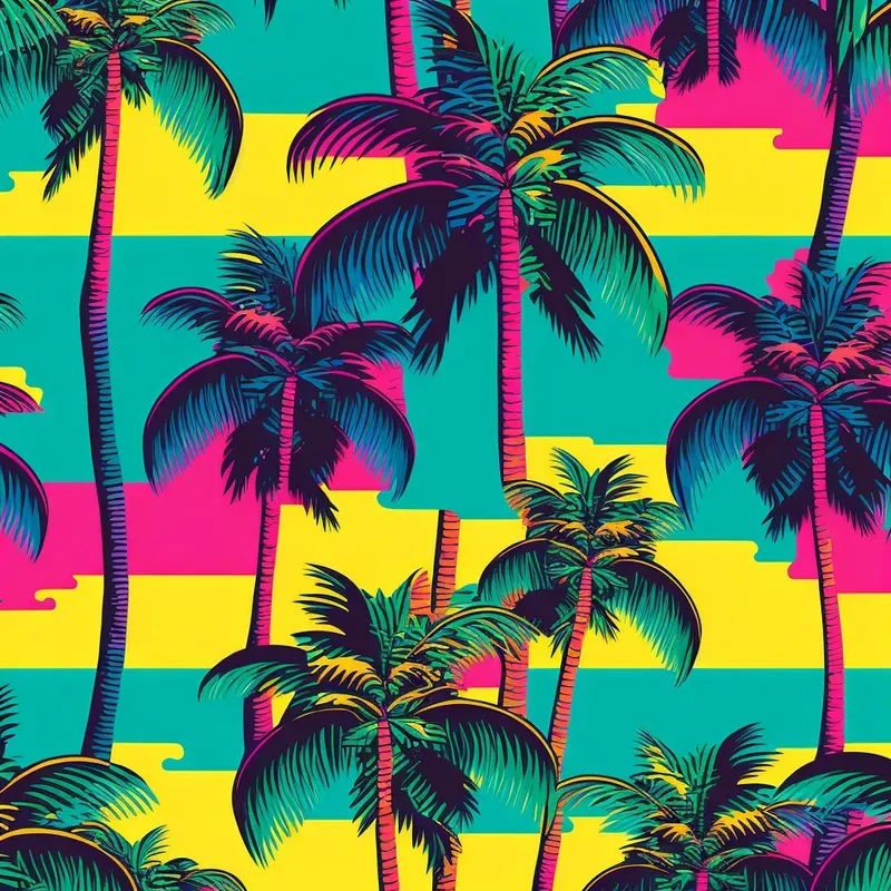 MTV-Inspired Pattern Designs