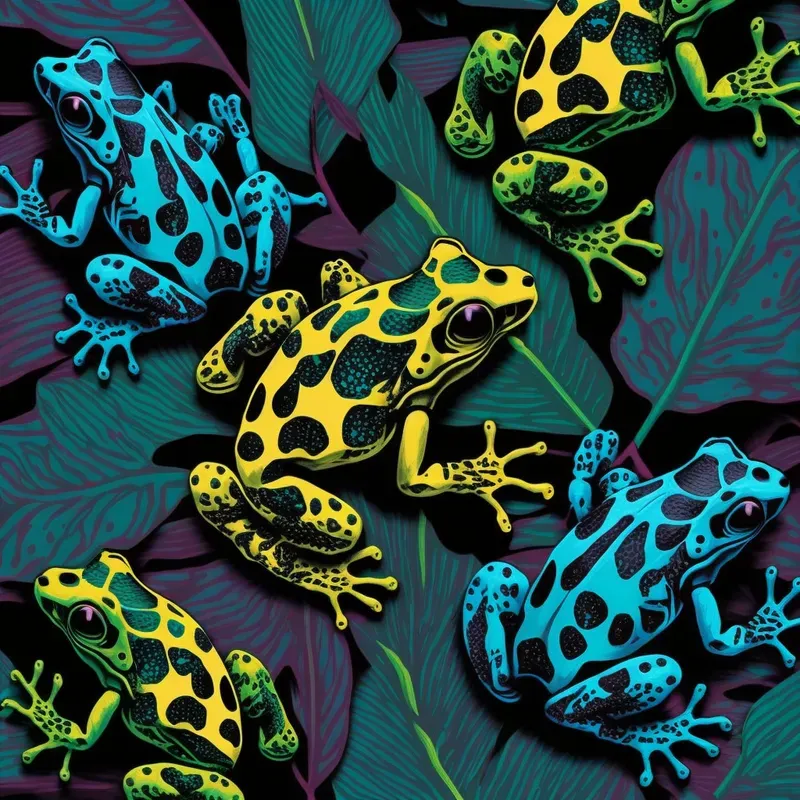 MTV-Inspired Pattern Designs