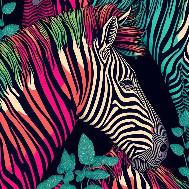 MTV-Inspired Pattern Designs