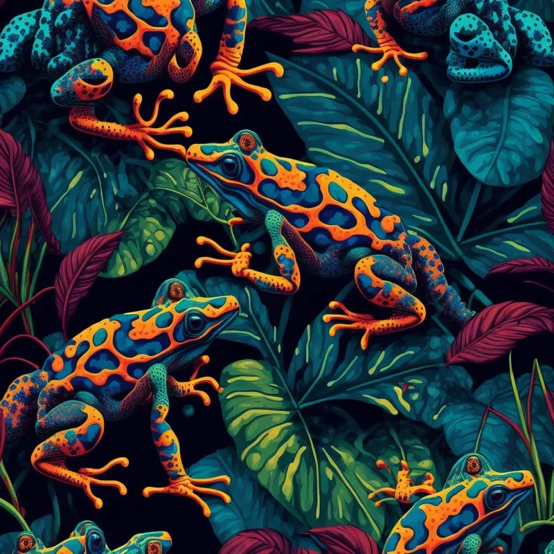MTV-Inspired Pattern Designs