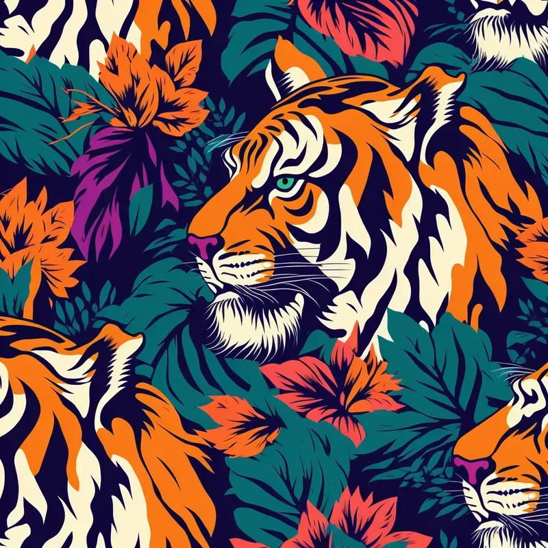 MTV-Inspired Pattern Designs