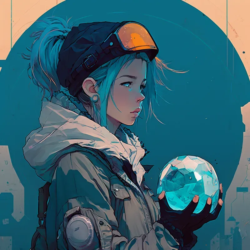 Collections Of Cyberpunk Anime Girls