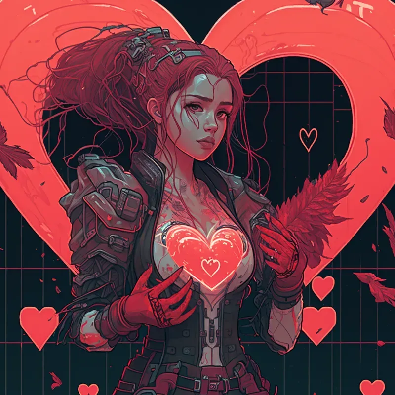 Collections Of Cyberpunk Anime Girls