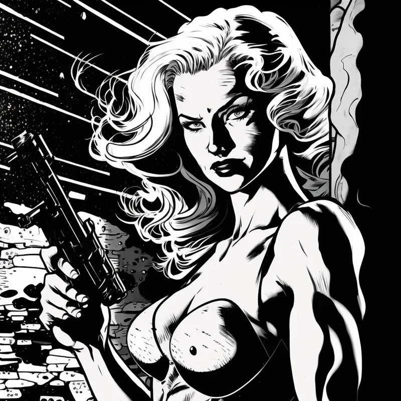 A Sin City-inspired Comic Collections
