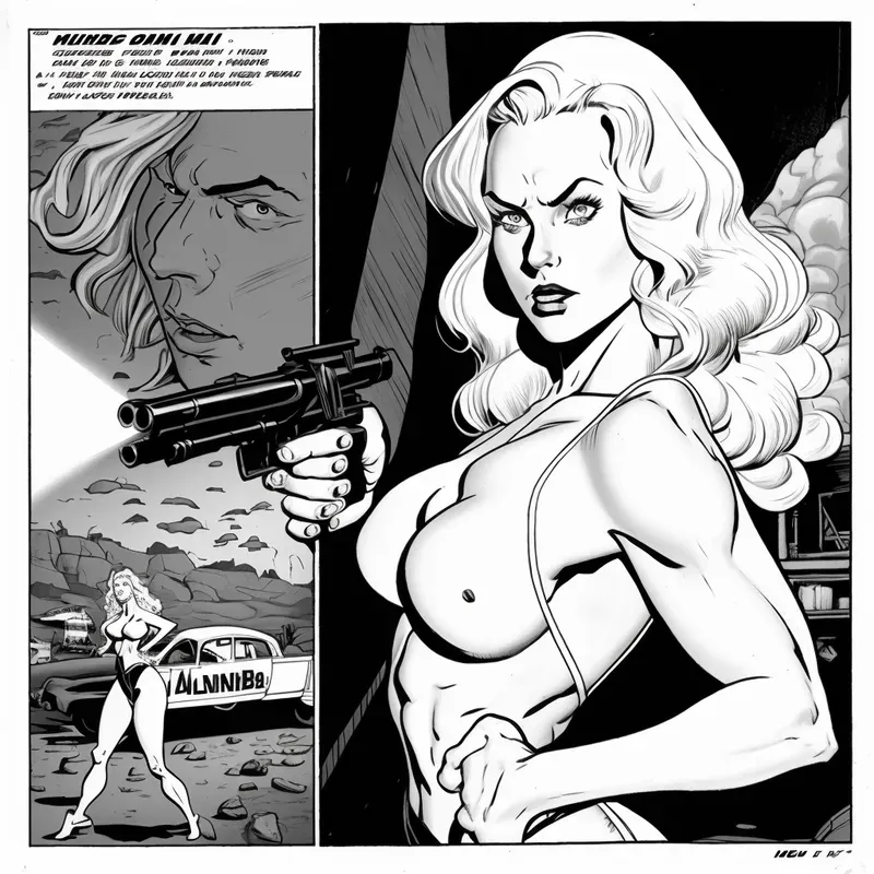 A Sin City-inspired Comic Collections