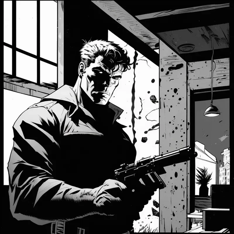A Sin City-inspired Comic Collections