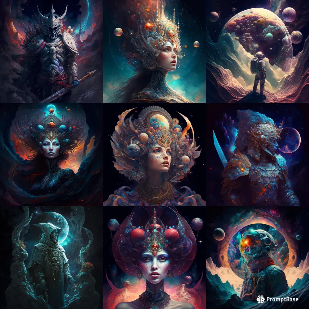 Amazing Characters From Outer Space
