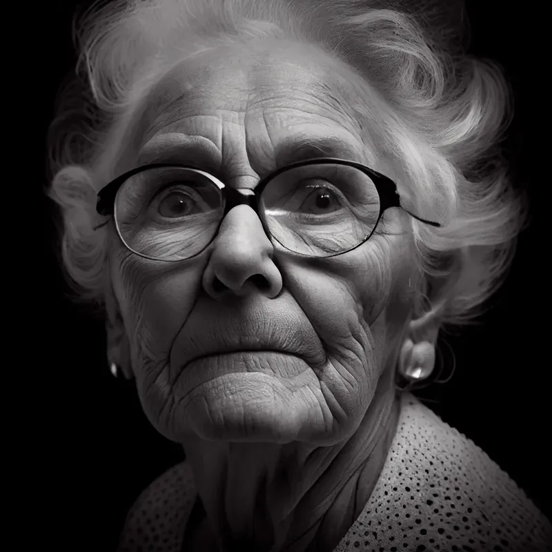 Gritty Black And White Portraits