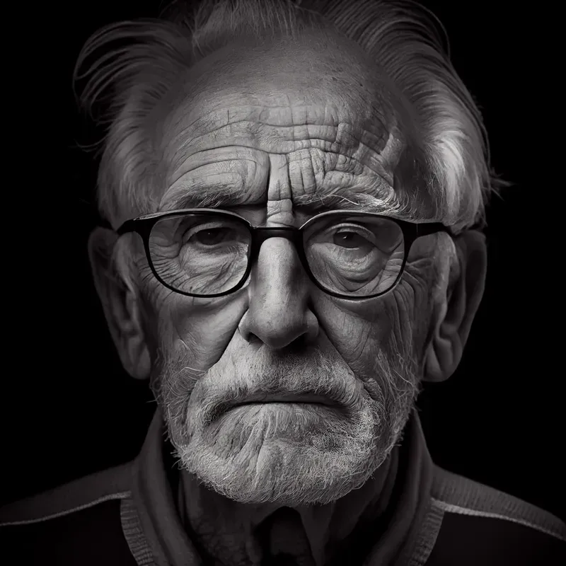 Gritty Black And White Portraits