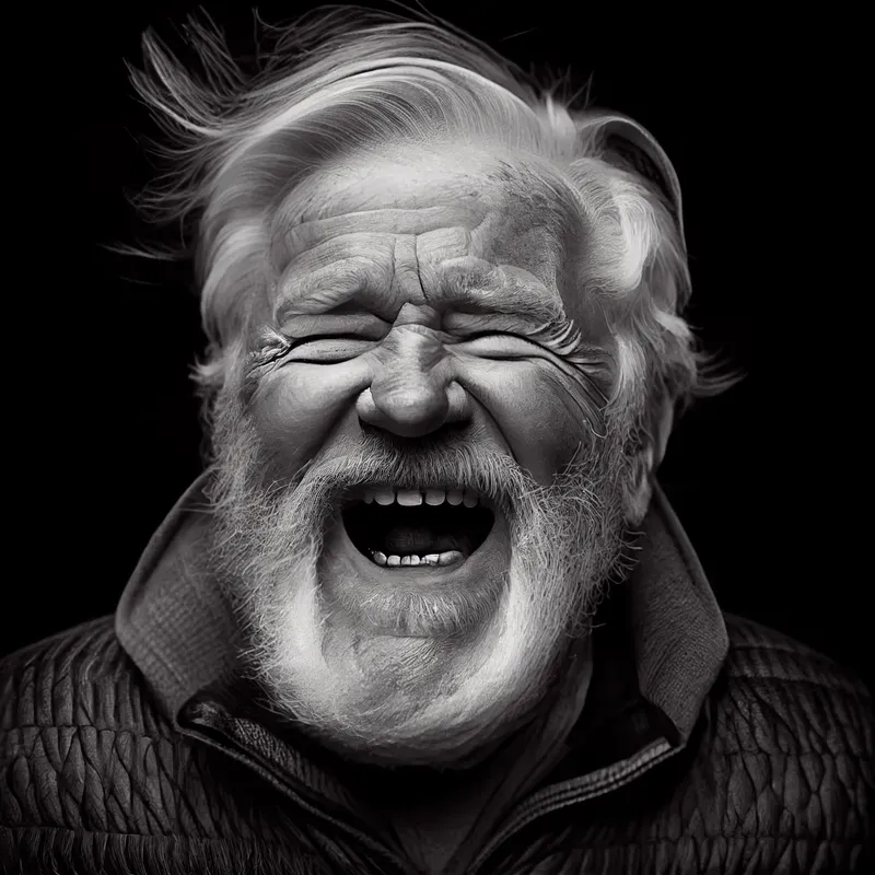 Gritty Black And White Portraits