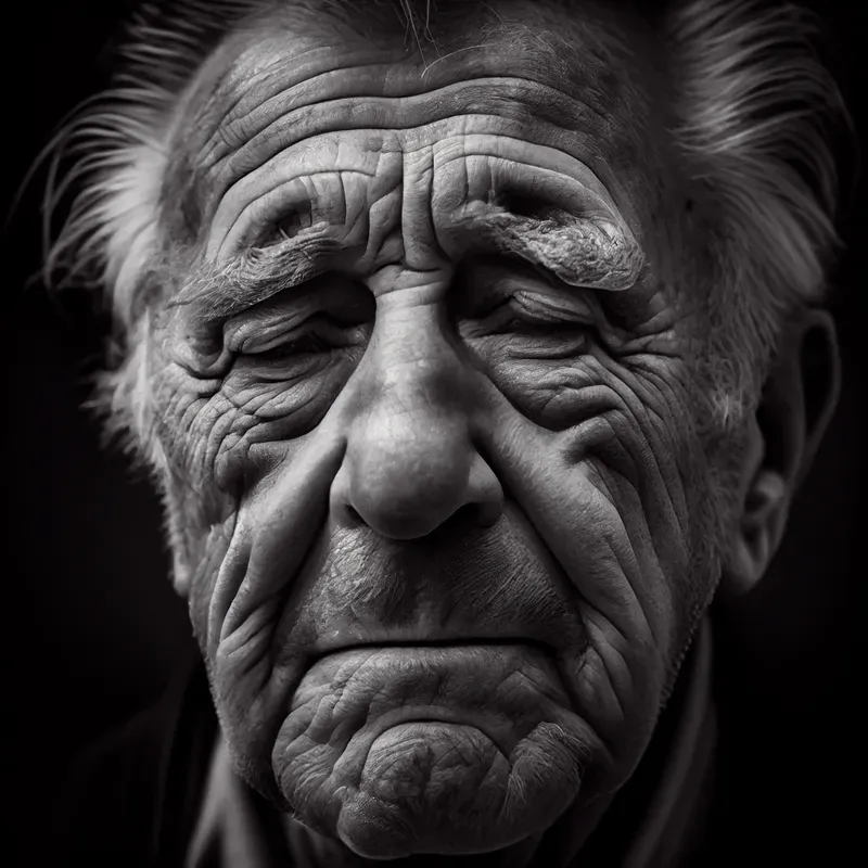 Gritty Black And White Portraits