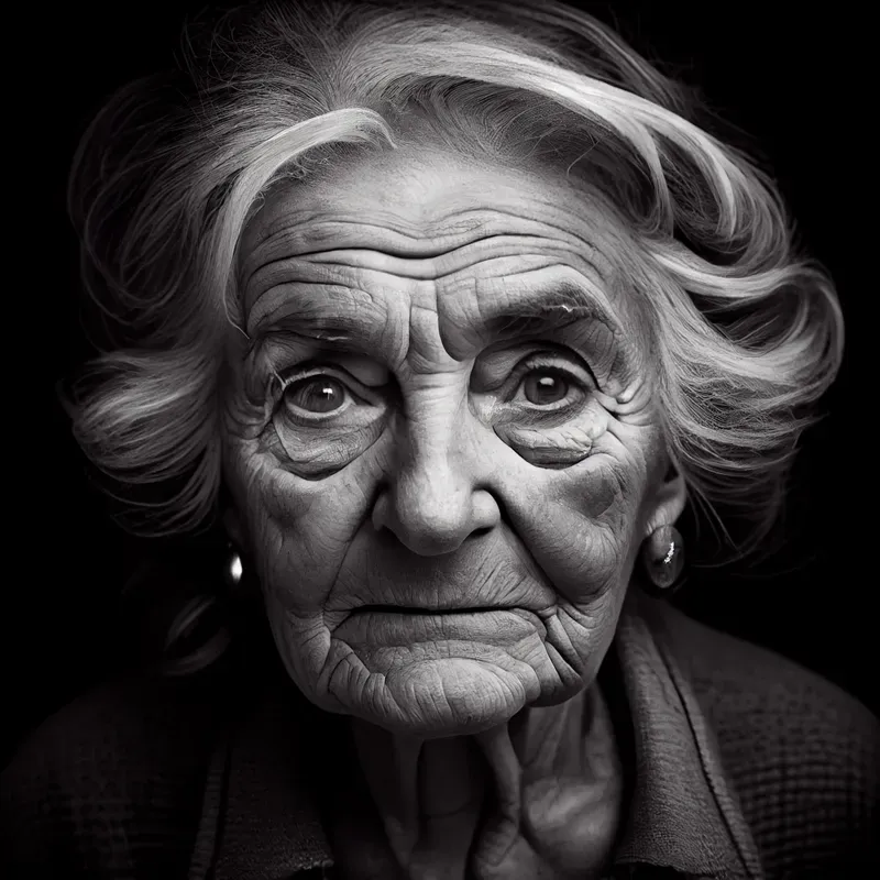 Gritty Black And White Portraits