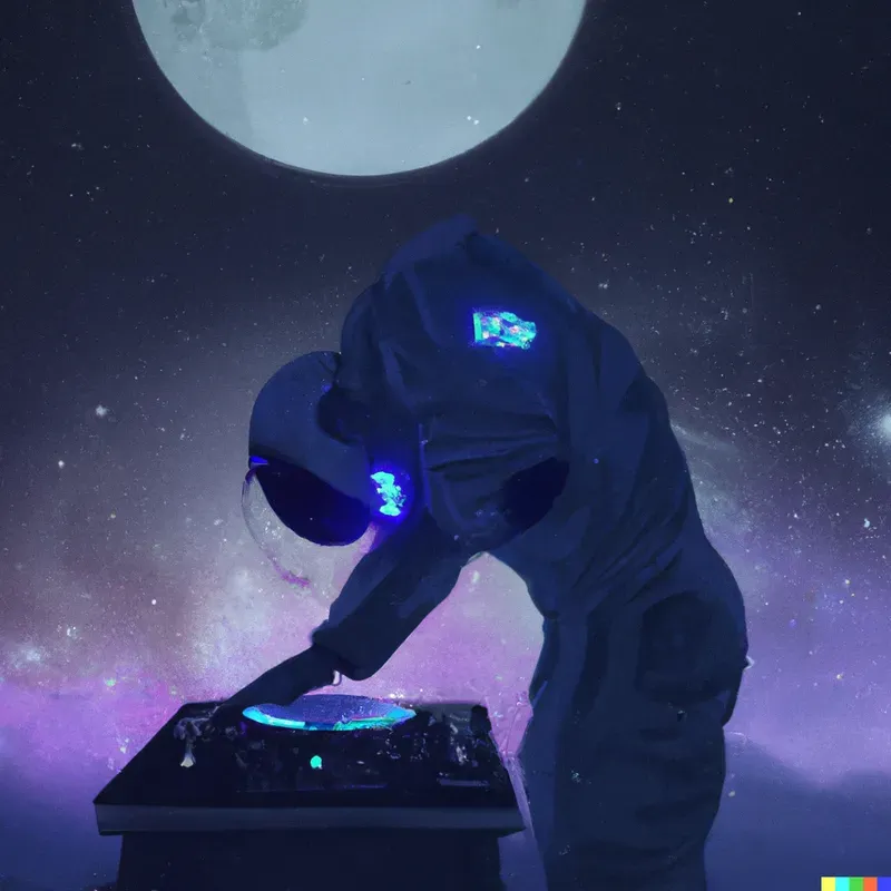 DJing On The Moon
