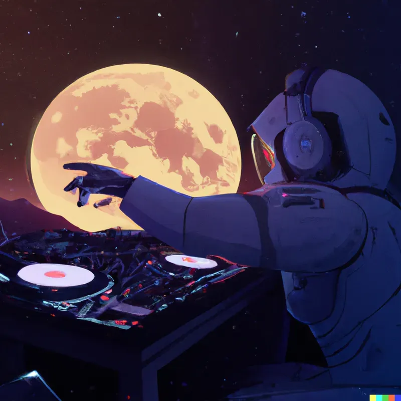 DJing On The Moon