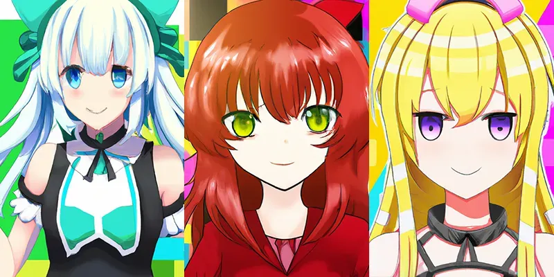 Anime Character Headshot generated by undefined