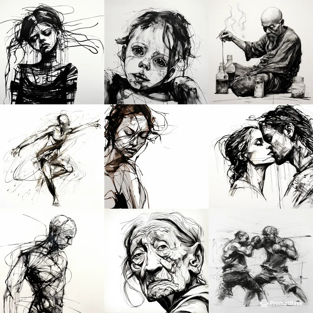 Human Body Ink Expressions