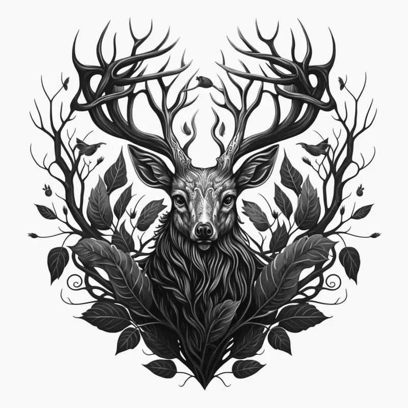 Animal Tattoo Vector Illustration Designs