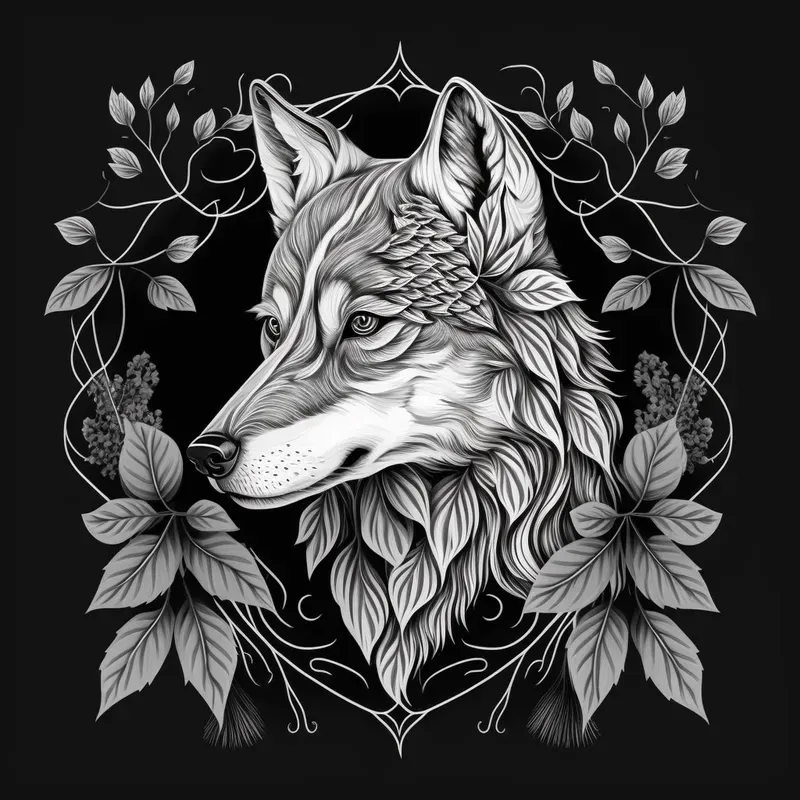 Animal Tattoo Vector Illustration Designs