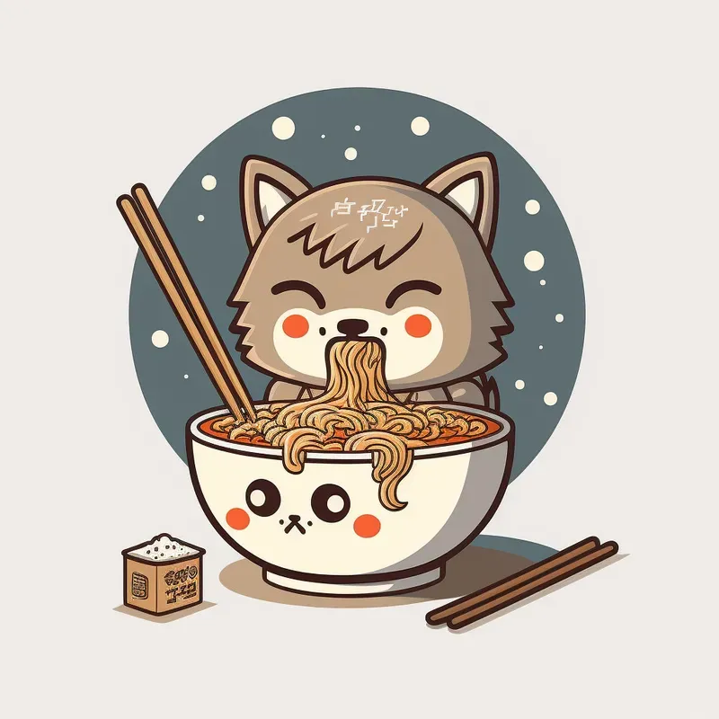 Kawaii Cute Animals - Stickers