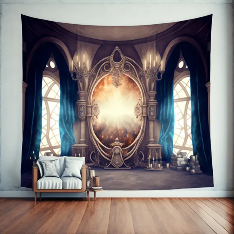 Wall Tapestry Mockups - Room Walls
