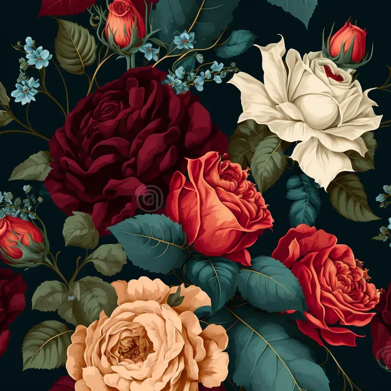 Japanese Floral Flower Patterns