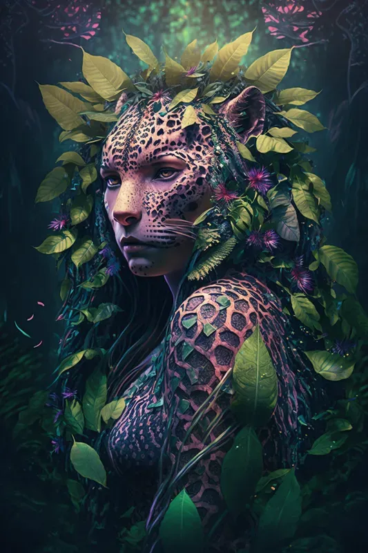 Spiritual Animal Body Art