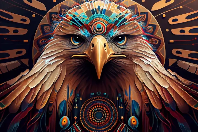 Native American Shamanic Animals Art