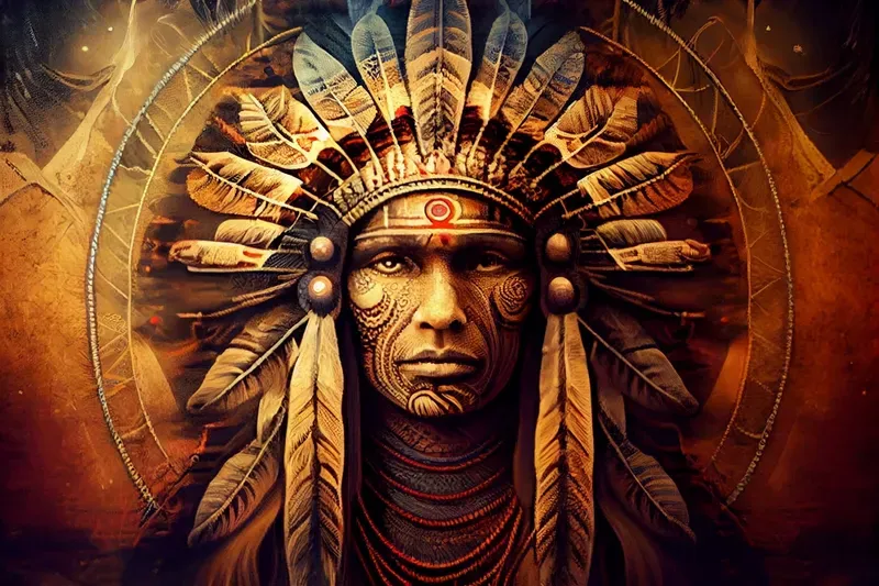 Native American Shamanic Animals Art