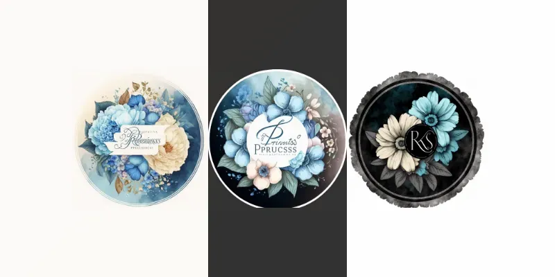 Feminine Floral Logos generated by undefined