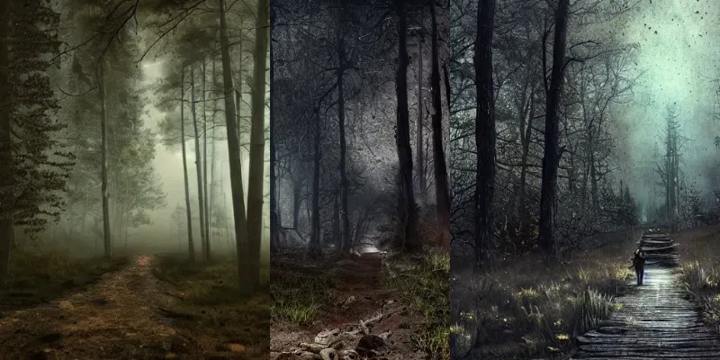 Spooky Trails generated by undefined