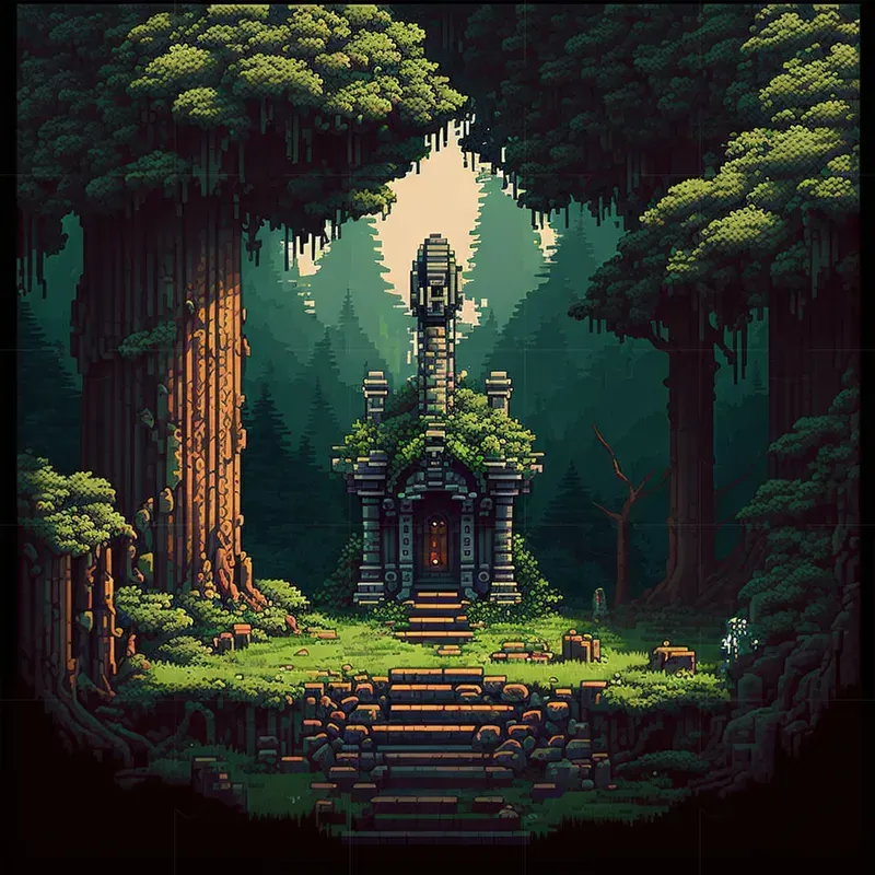 Pixel Art Backgrounds
