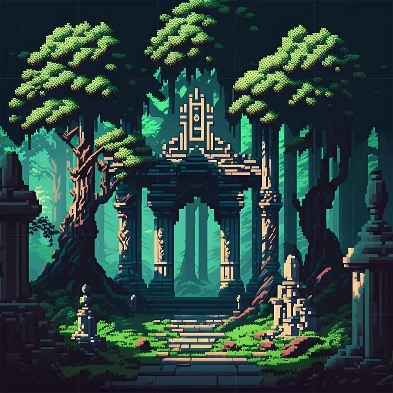Pixel Art Backgrounds