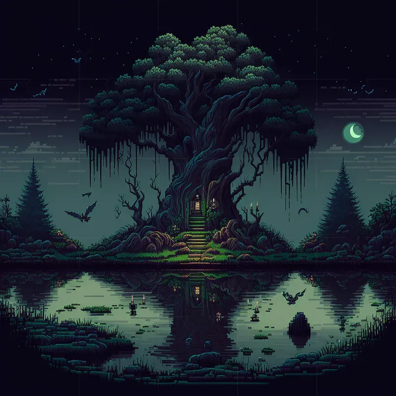 Pixel Art Backgrounds