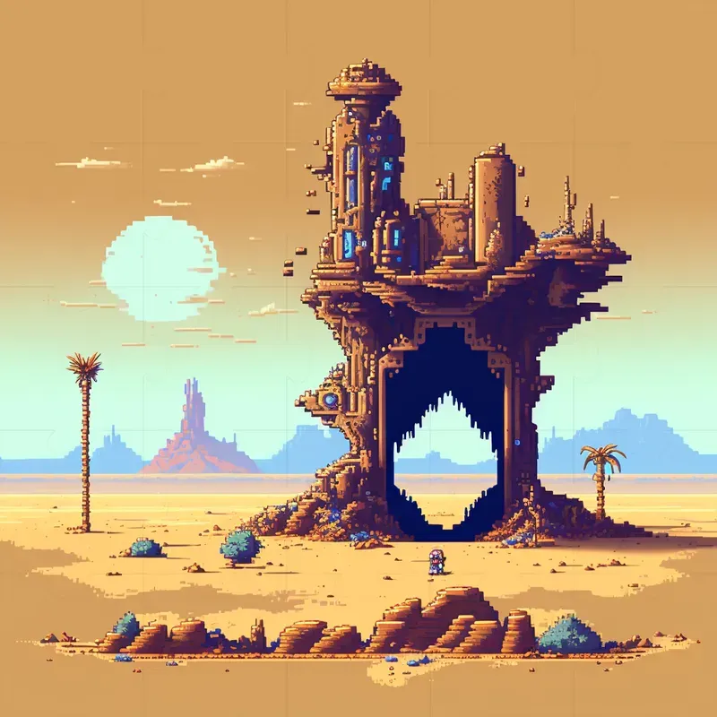 Pixel Art Backgrounds