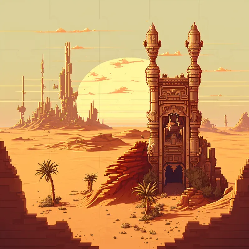 Pixel Art Backgrounds